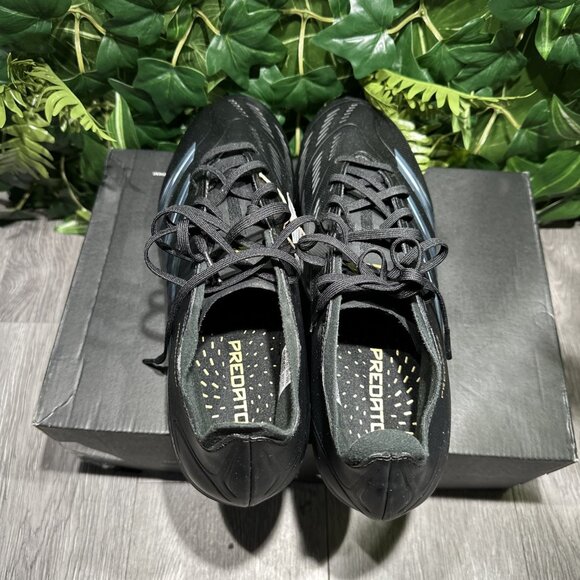 Adidas Predator League FG Soccer Cleats Men Sz 7.5 #IF6347 Black Gold Box No Lid main image 6